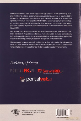Porównanie przepisów ustawy o rachunkowości i MSR/MSSF 2021/2022 - Katarzyna Trzpioła [KSIĄŻKA]