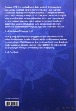 Prawo w czasie pandemii COVID-19 [KSIĄŻKA]
