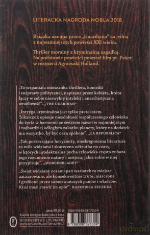 Prowadź swój pług przez kości umarłych - Olga Tokarczuk [KSIĄŻKA]