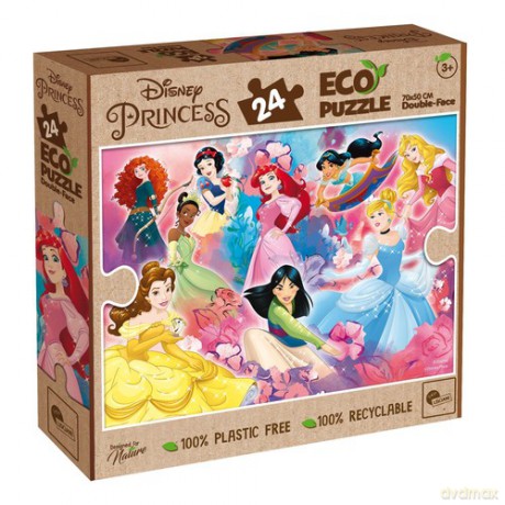 Puzzle 24 dwustronne Eko Księżniczki [PUZZLE]
