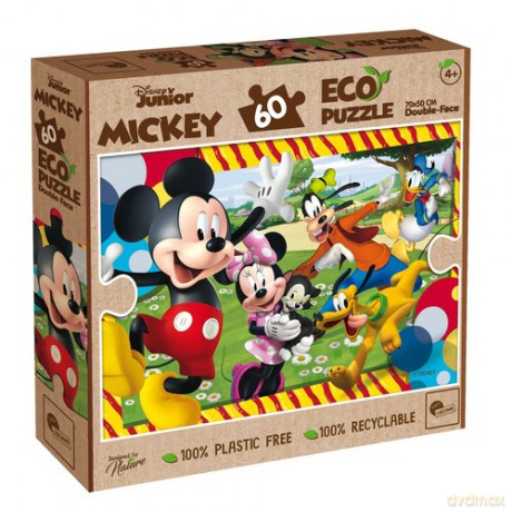 Puzzle 60 dwustronne Eko Disney Junior Mickey [PUZZLE]