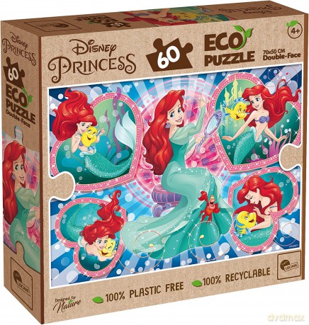 Puzzle 60 dwustronne Eko Syrenki [PUZZLE]