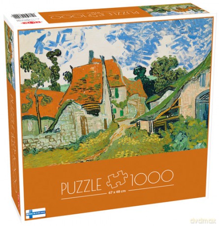 Puzzle van Gogh Katu Auvers 1000 el. [PUZZLE]