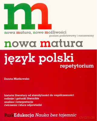 Nowa Matura Język Polski Repetytorium Nmjr1 [KSIĄŻKA]