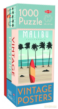 Puzzle Vintage Malibu 1000 el. [GRA]