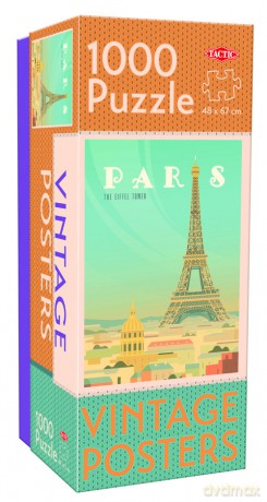 Puzzle Vintage Paris 1000 el. [GRA]