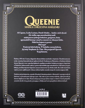Queenie Matka chrzestna Harlemu - Elizabeth Colomba, Aurelie Levy [KSIĄŻKA]