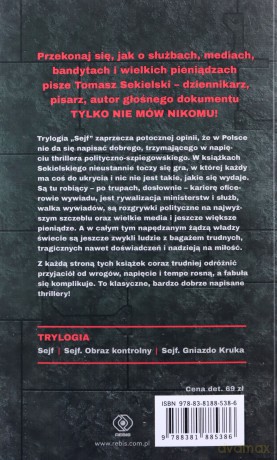 Sejf Trylogia - Tomasz Sekielski [KSIĄŻKA]