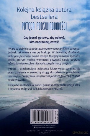 Sekretna droga do odkrycia pewności siebie - Joseph Murphy [KSIĄŻKA]