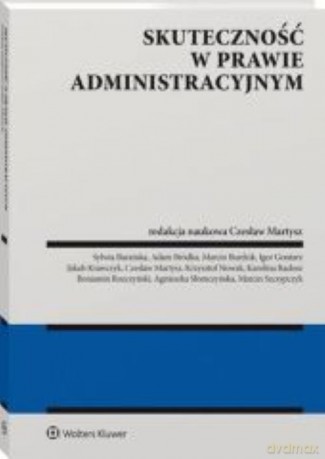 Skuteczność w prawie administracyjnym [KSIĄŻKA]