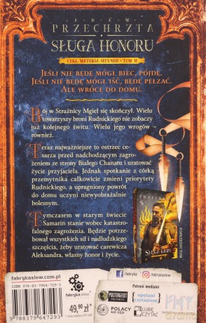 Sługa honoru - Adam Przechrzta [KSIĄŻKA]