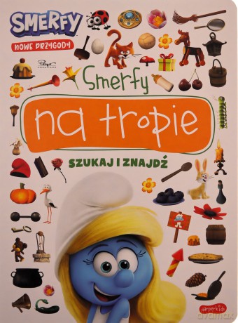Smerfy na tropie Szukaj i znajdź Nowe przygody [KSIĄŻKA]