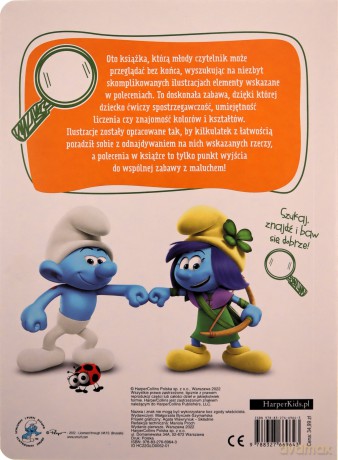 Smerfy na tropie Szukaj i znajdź Nowe przygody [KSIĄŻKA]