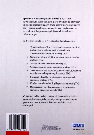 Spawanie w osłonie gazów metodą TIG - Jerzy Mizerski [KSIĄŻKA]