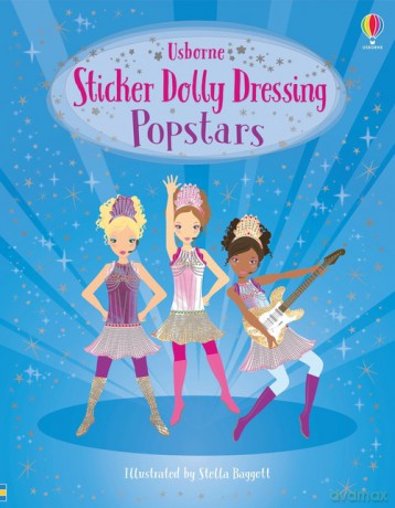 Sticker Dolly Dressing Popstars - Lucy Bowman [KSIĄŻKA]
