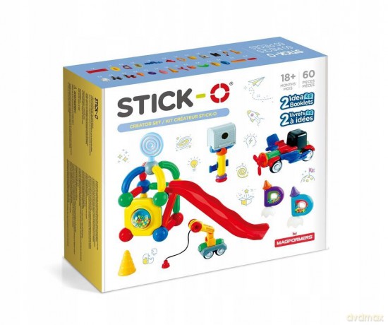 STICK-O Zestaw konstrukcyjny 60 el.