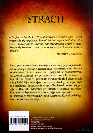 Strach Opowiadania kresowe - Stanisław Srokowski [KSIĄŻKA]