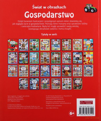 Świat w obrazkach Gospodarstwo - Emilie Beaumont [KSIĄŻKA]
