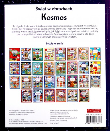 Świat w obrazkach Kosmos - Emilie Beaumont, Marie-Renee Guilloret [KSIĄŻKA]