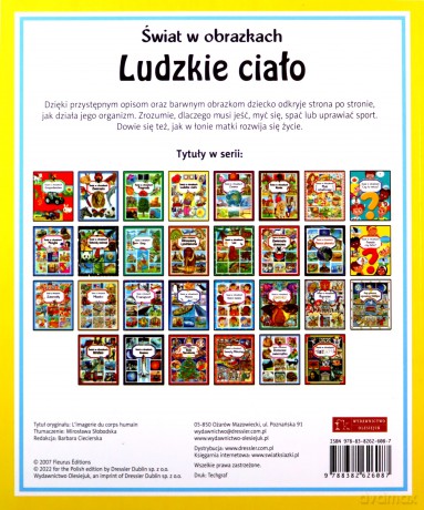 Świat w obrazkach Ludzkie ciało - Emilie Beaumont, P. Simon [KSIĄŻKA]