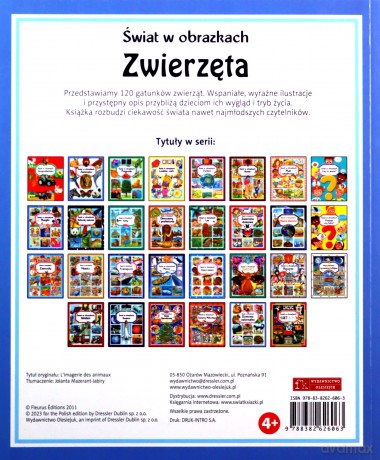 Świat w obrazkach Zwierzęta - Emilie Beaumount [KSIĄŻKA]