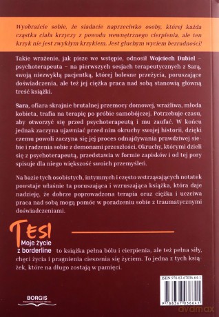 Tesi Moje życie z borderline - Wojciech Dubiel, SaraBrych [KSIĄŻKA]