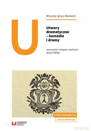 Utwory dramatyczne - komedie i dramy - Wincenty Ignacy Marewicz [KSIĄŻKA]