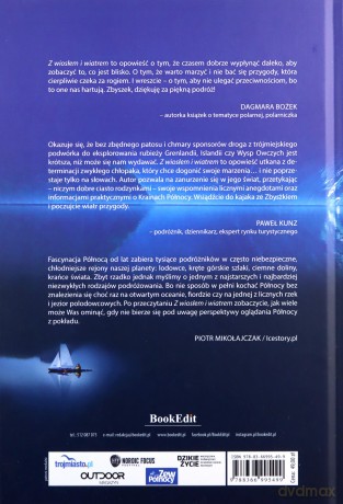 Z wiosłem i wiatrem Kajakiem po wodach północy - Zbigniew Szwoch [KSIĄŻKA]