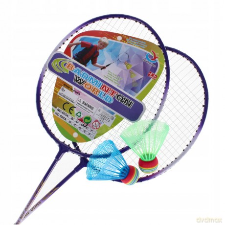 Badminton zestaw mix kolorów