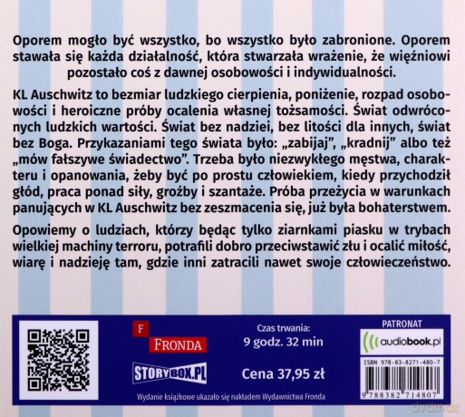 Bohaterowie Auschwitz - Teresa Kowalik, Przemysław Słowiński [AUDIOBOOK]