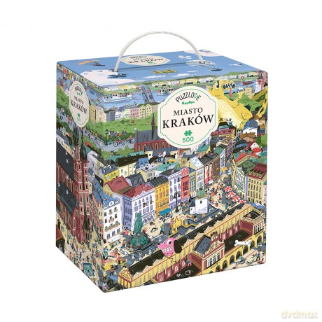 BRIGHT JUNIOR MEDIA 500 el. Puzzlove CzuCzu Miasto Kraków [PUZZLE]