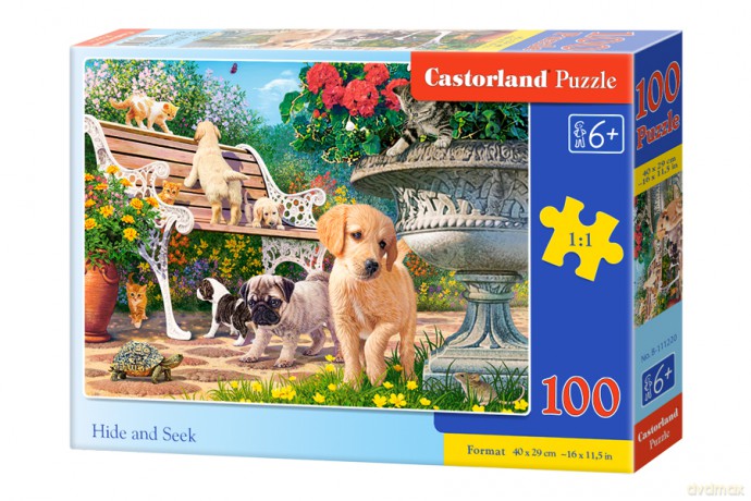 CASTORLAND 100 el. Chowanie i szukanie B-111220 [PUZZLE]