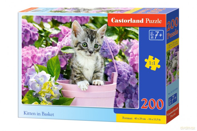 CASTORLAND 200 el. Kociak B-222209 [PUZZLE]