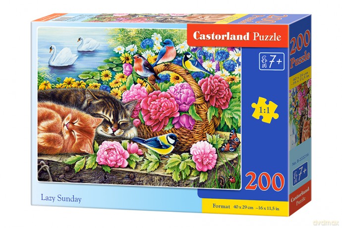 CASTORLAND 200 el. Leniwa niedziela B-222216 [PUZZLE]