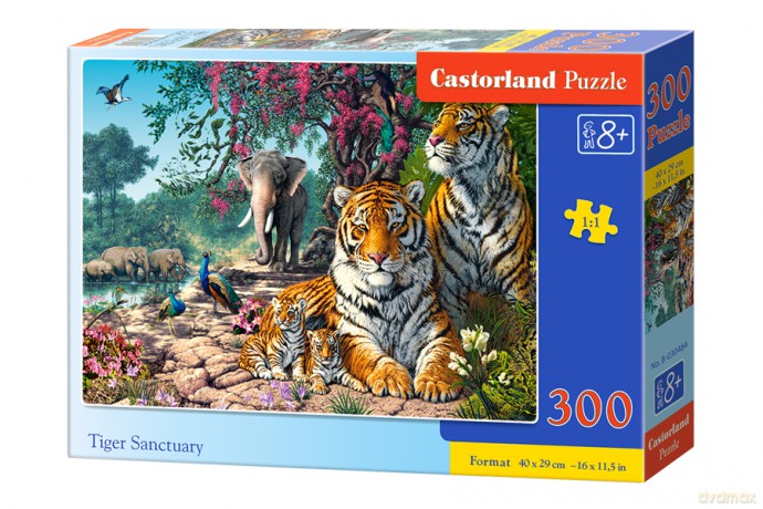 CASTORLAND 300 el. Sanktuarium tygrysów B-030484 [PUZZLE]