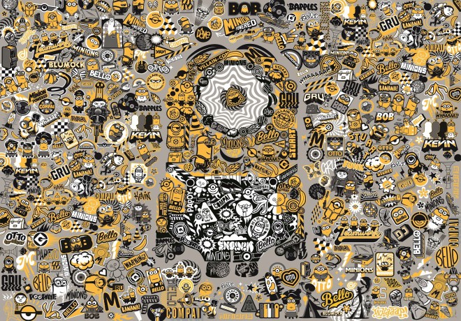 CLEMENTONI 1000 el. impossible Minions 2 [PUZZLE]