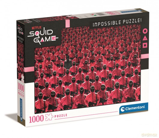 CLEMENTONI 1000 el. impossible Netflix Squid Game 39695 [PUZZLE]