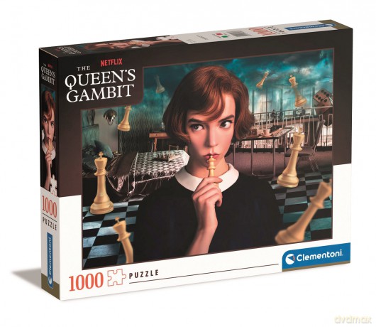 CLEMENTONI 1000 el. Netflix Queen's Gambit 39698 [PUZZLE]