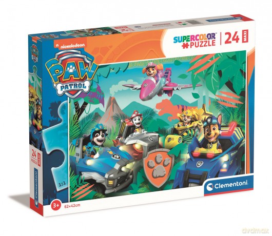 CLEMENTONI 24 el. maxi super kolor Psi Patrol 24235 [PUZZLE]
