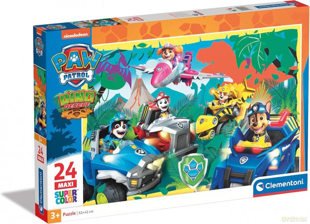 CLEMENTONI 24 el. maxi super kolor Psi Patrol 24235 [PUZZLE]