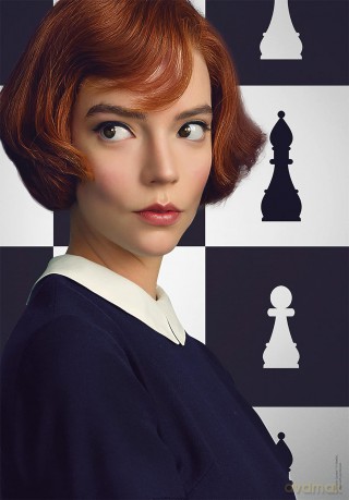 CLEMENTONI 500 el. Netflix Queen's Gambit 35131 [PUZZLE]