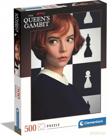 CLEMENTONI 500 el. Netflix Queen's Gambit 35131 [PUZZLE]