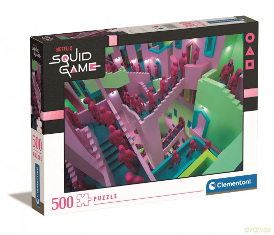 CLEMENTONI 500 el. Netflix Squid Game 35130 [PUZZLE]