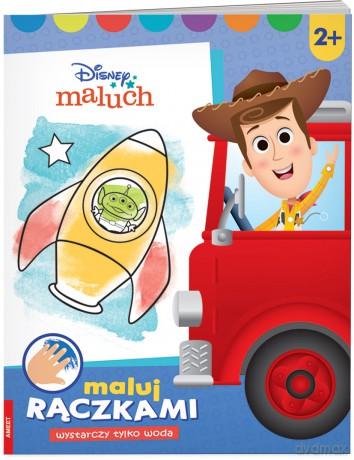 Disney maluch Maluj rączkami MWR-9203 [KSIĄŻKA]