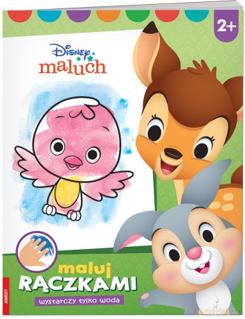 Disney maluch Maluj rączkami MWR-9204 [KSIĄŻKA]