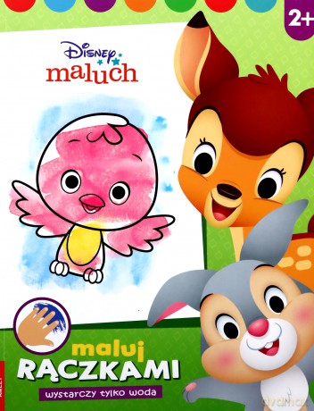 Disney maluch Maluj rączkami MWR-9204 [KSIĄŻKA]