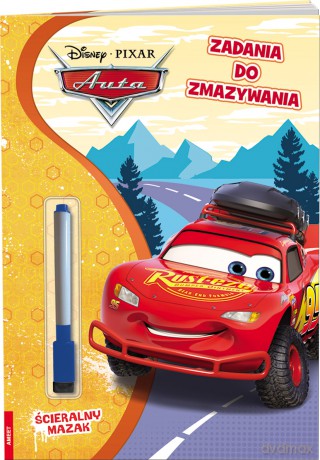 Disney/Pixar Auta Zadania do zmazywania PTC-9109 [KSIĄŻKA]