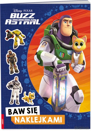 Disney/Pixar Buzz Astral Baw się naklejkami STJ-9108 [KSIĄŻKA]