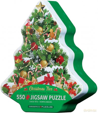 EUROGRAPHICS 550 el. Christmas Tree Tin 8551-5663 [PUZZLE]