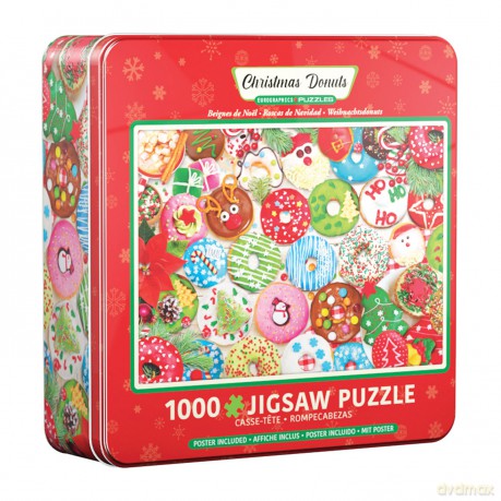 EUROGRAPHICS Christmas Donuts Tin 8051-5660 [PUZZLE]